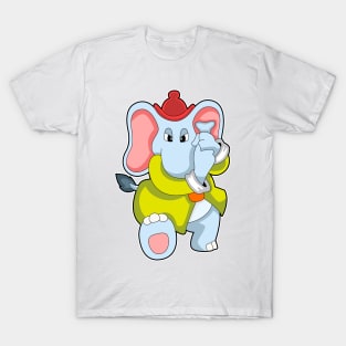 Elephant as Firefighter with Proboscis T-Shirt
